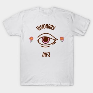 Visionary Infj Myers Briggs T-Shirt